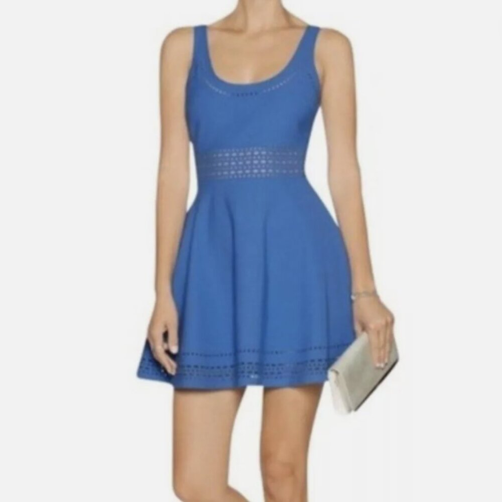 Elizabeth & James Size 4 Blue Kenton Mini Dress